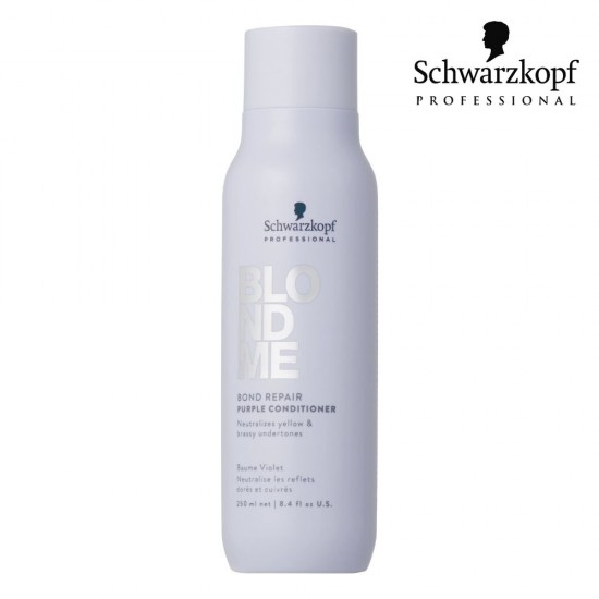 Schwarzkopf Pro BlondMe Bond Repair purple conditioner 250ml