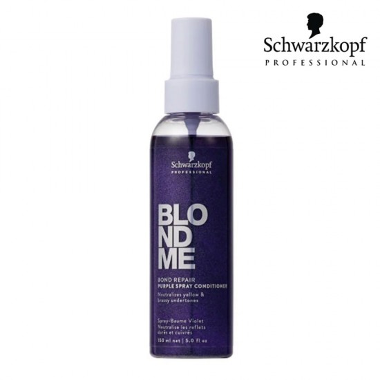 Schwarzkopf Pro BlondMe Bond Repair purple spray conditioner 150ml