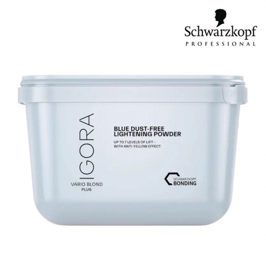 Schwarzkopf Pro Igora Vario Blond Blue bleaching powder 450g 