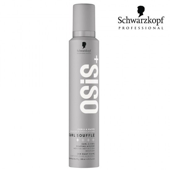 Schwarzkopf Pro Osis+ Curl Souffle styling mousse for curly hair 200ml