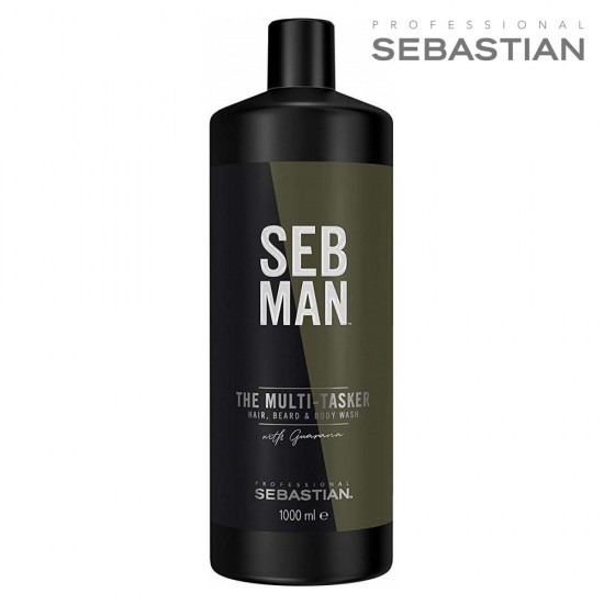 Sebastian Seb Man The Multi-Tasker shampoo for hair, beard and body 1000ml