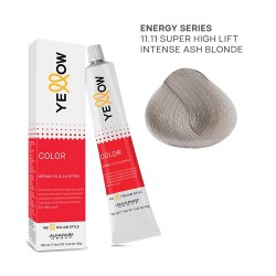 Yellow Color permanent cosmetic coloring cream 100ml Nr.11.11