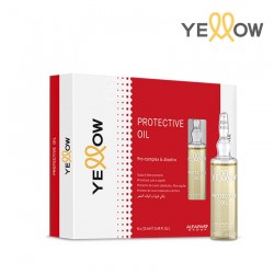 Yellow Color Protective scalp and fiber oil protector 6x13ml