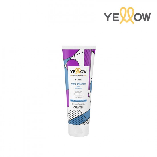 Yellow Style Curl Creator medium hold cream for curly and wavy hair 250ml
