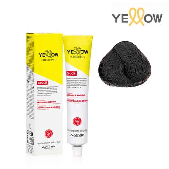 Yellow Color permanent hair color Nr.4 100ml