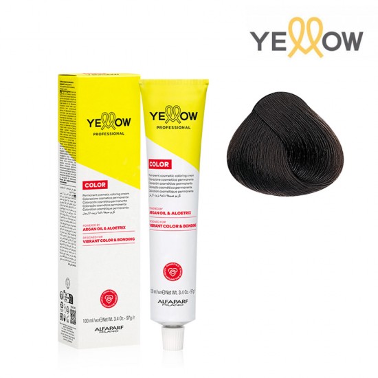 Yellow Color permanent hair color Nr.5.00 100ml