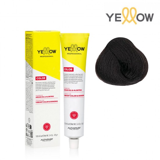 Yellow Color permanent hair color Nr.4.1 100ml