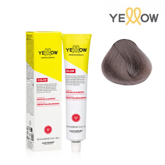 Yellow Color permanent hair color Nr.8.21 100ml