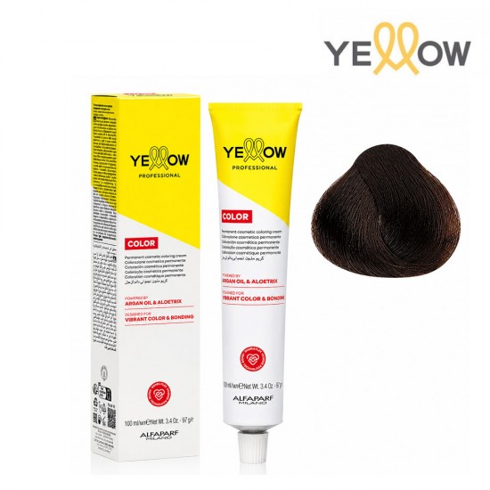 Yellow Color permanent hair color Nr.7.32 100ml