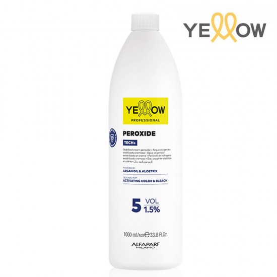 Yellow Color Tech+ Peroxide 5 Vol 1.5% 1L