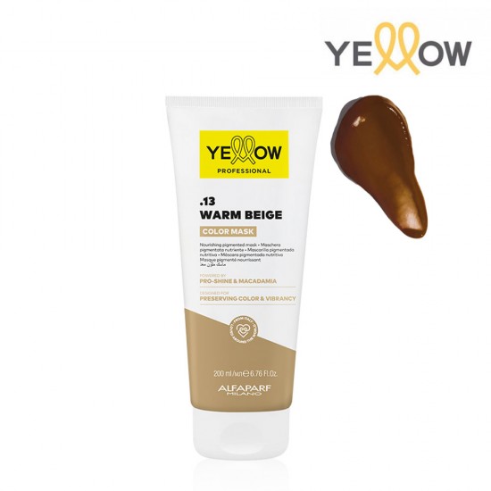 Yellow Color Mask .13 Warm Beige toning mask 200ml