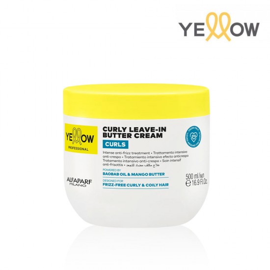 Yellow Curls moisturizing mask for curly and wavy hair 500ml