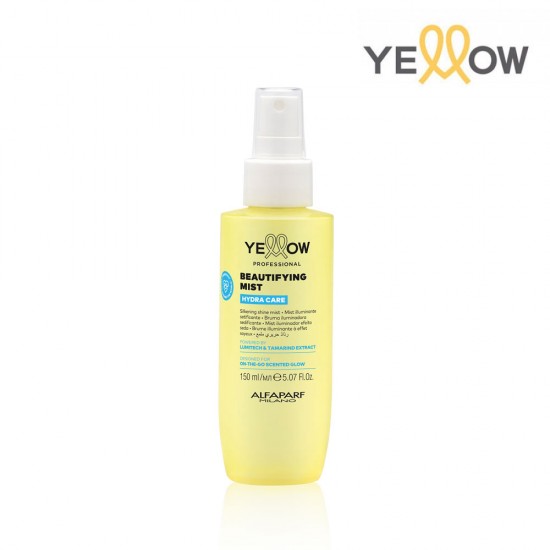 Yellow Hydra Care Mist aromatic spray for hair shine and beauty 150ml