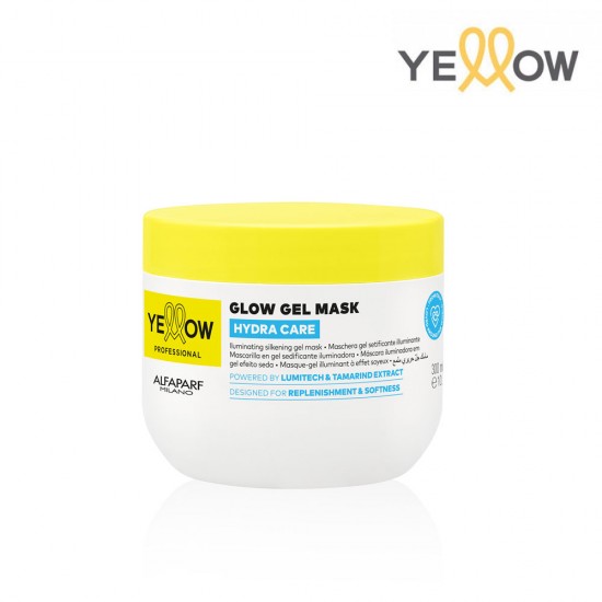 Yellow Hydra Care moisturizing and shine-giving mask for all hair types 300ml