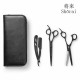 Shorai BC Matt Black hairdressing scissors set