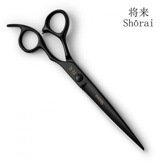 Shorai BC Matt Black hairdressing scissors set