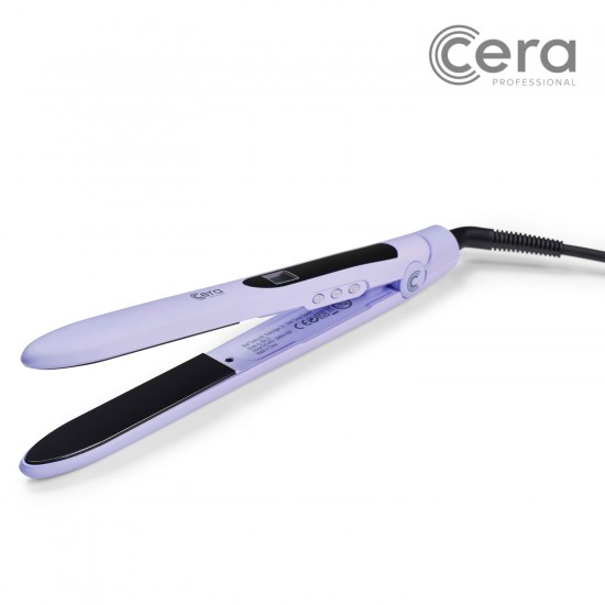 Cera Bullet hair straightener in arrow shape Lavender