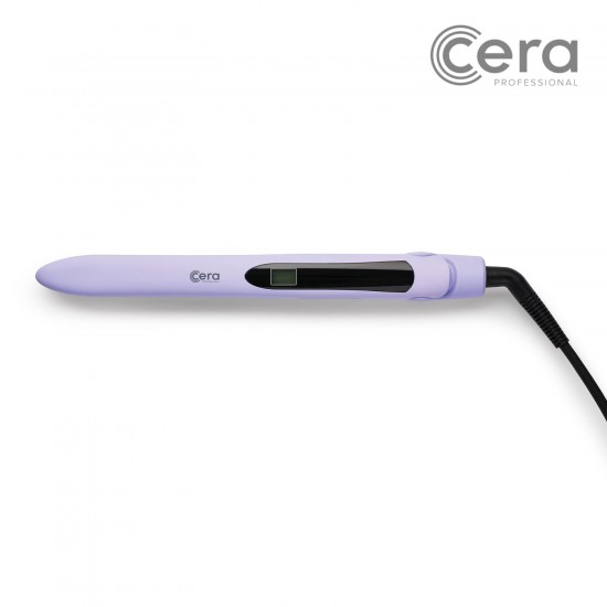 Cera Bullet hair straightener in arrow shape Lavender