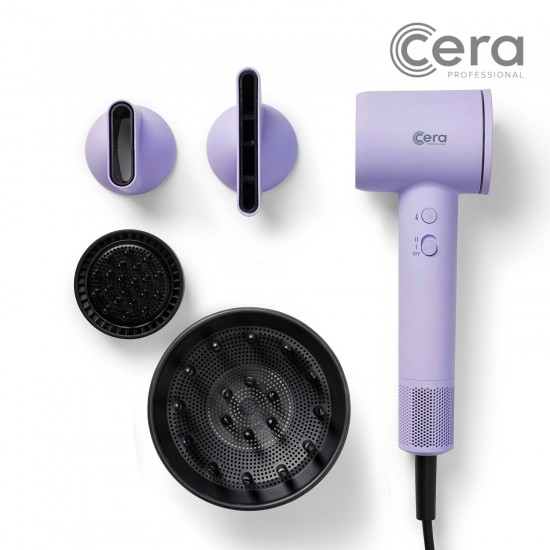 Cera Pro BLDC hair dryer lavender color 1600W