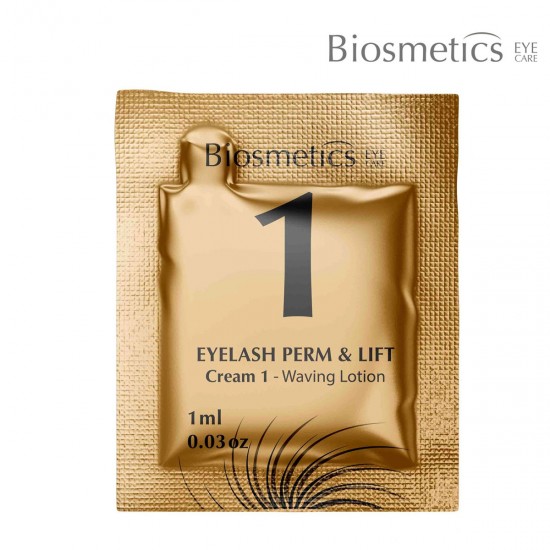 Biosmetics Eyelash Perm & Lift Cream Nr.1 Lash Lift and Brow Lamination Cream 1ml