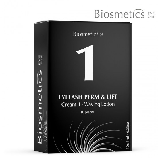 Biosmetics Eyelash Perm & Lift Cream Nr.1 Lash Lift and Brow Lamination Cream 1ml