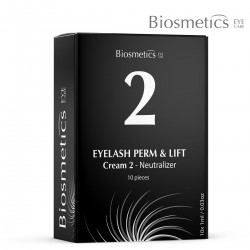 Biosmetics Eyelash Perm & Lift Cream Nr.2 Neutralizing Lotion for Lash Lift and Brow Lamination 1ml