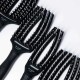 Olivia Garden Fingerbrush Combo Black - Medium