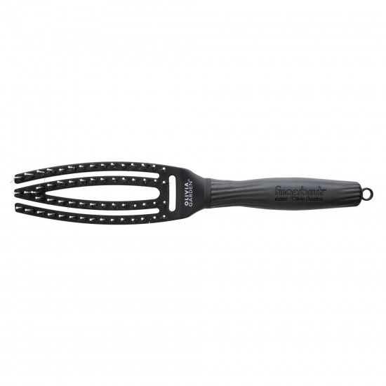 Olivia Garden Fingerbrush Combo Black - Small