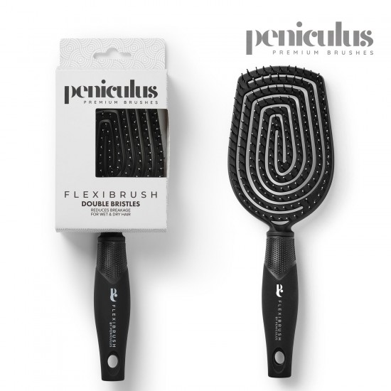 Peniculus Flexibrush Double Bristles L hairbrush for gentle hair combing