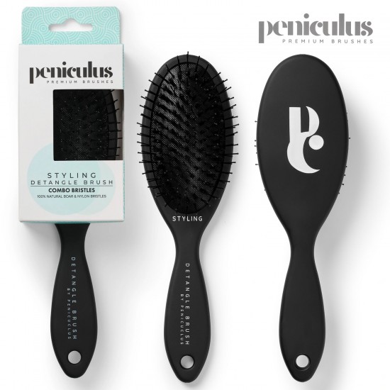 Peniculus Styling Detangle Styling and Detangling Hair Brush Purple