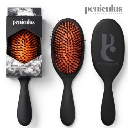 Peniculus Noir Collection Caress gentle hair detangling comb