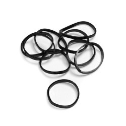 Silicone Hairband black 50pcs