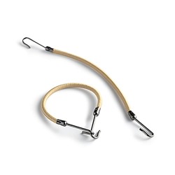 BraveHead Hair binder with clip blond 14cm 12pcs