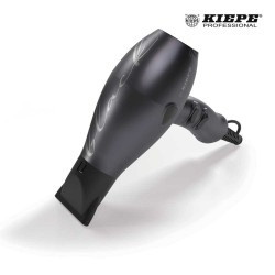 Kiepe Air Black professional hairdryer with diffuser