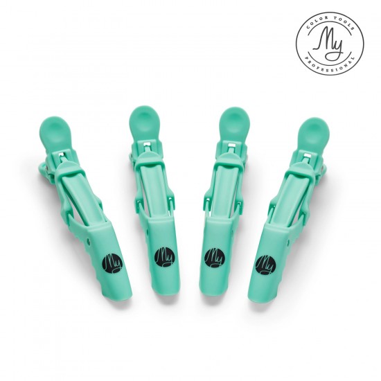 My Jawclip Mint Green hair clips 4pcs