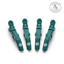 My Jawclip Forest Green hair clips 4pcs