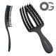 Olivia Garden Fingerbrush Care Mini Black hairbrush