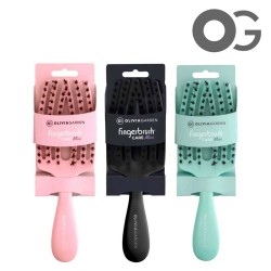 Olivia Garden Fingerbrush Care Mini Black hairbrush