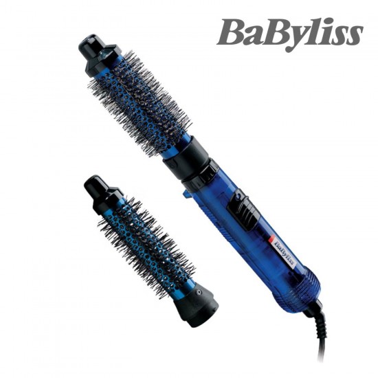 Babyliss Moonlight Duo 2602 electric hair styling brush with two attachments 300W