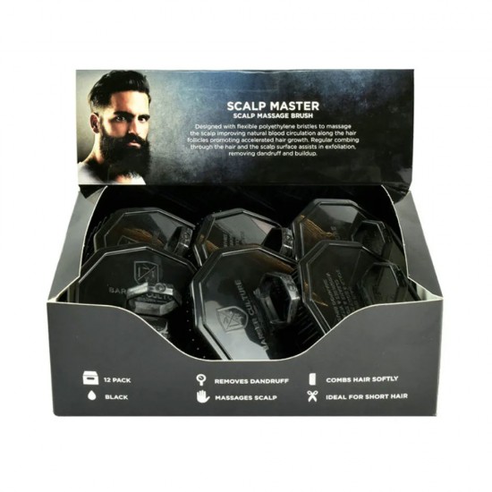 Sculp Massage Brush TBR-005 black