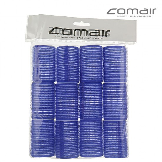 Comair Jumbo hair rollers 40mm blue 12pcs