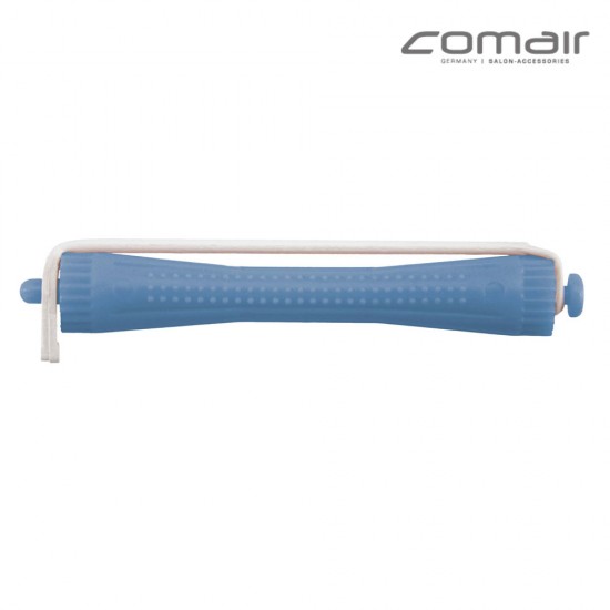 Comair hair rollers for chemical perms 11mm x 91mm blue 12pcs