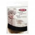 Comair thin and elastic hair net brown 3pcs