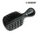Kiepe Detangler Mini-Brushes hair brushes with black design and gold glitter