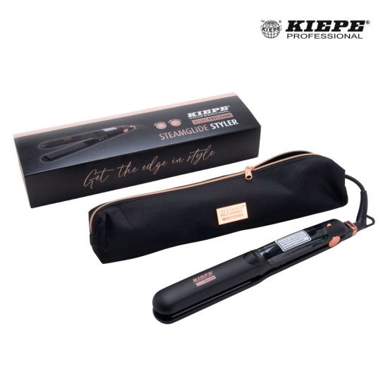 Kiepe Steamglide Styler steam hair straightener
