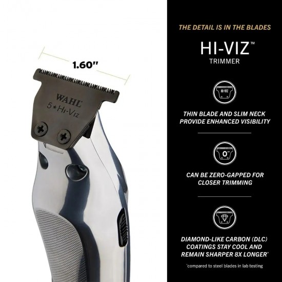 Wahl HI-VIZ Silver hair trimmer