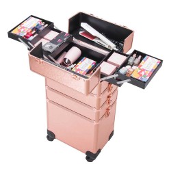 Beauty Case for makeup KC-TR007 rose gold