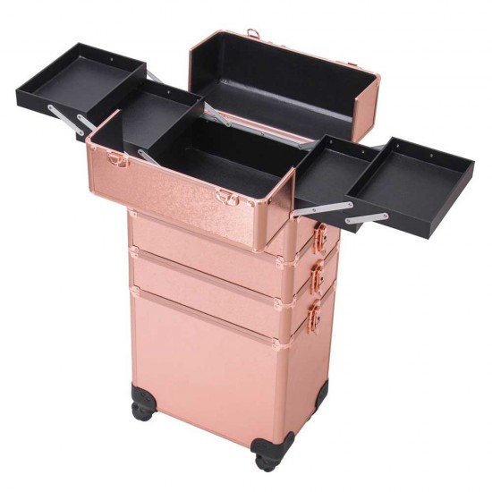 Beauty Case for makeup KC-TR007 rose gold