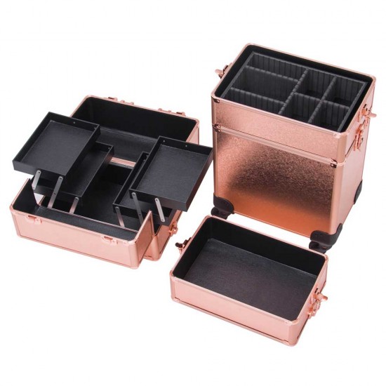 Beauty Case for makeup KC-TR007 rose gold