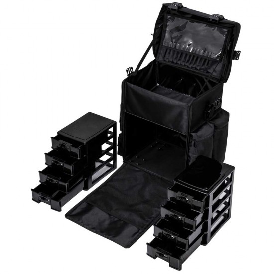 Makeup Bag 2in1 KC-N43 Black